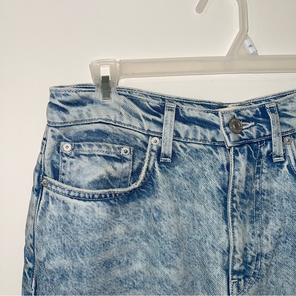 Current Elliott THE MEGAN Denim MAXI SKIRT - Picture 8 of 9